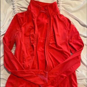 Zip up athletic jacket